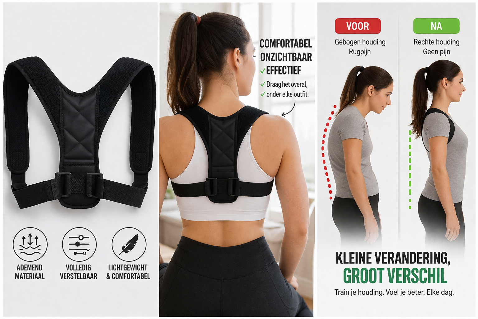 Helpt je houding verbeteren -zonder pijn of moeite